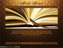 Tablet Screenshot of marthabardaro.com